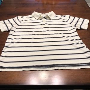 Faded Glory Men’s shirt White/Black Large